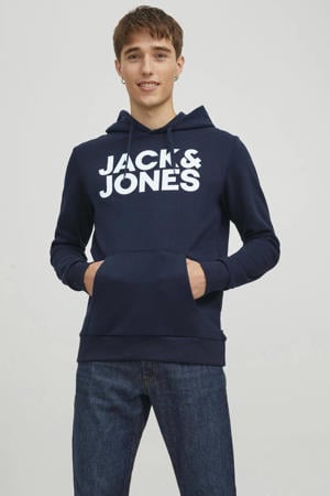 hoodie marineblauw