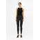 OBJECT coated skinny legging OBJBELLE zwart