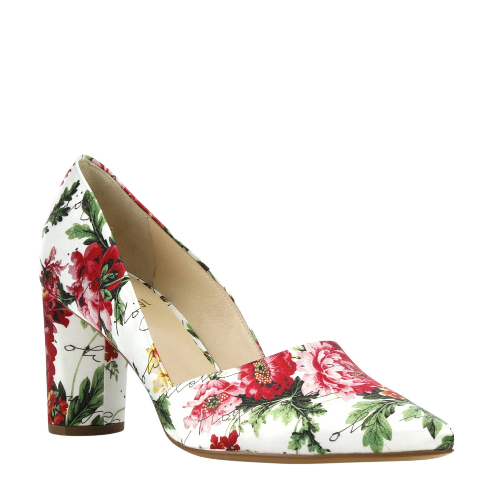 Högl 7-107536 pumps bloemenprint | wehkamp