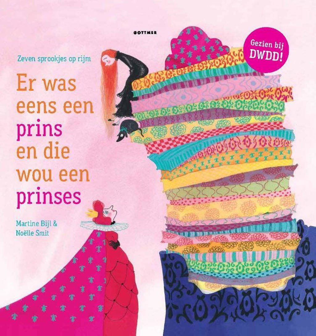 Er was eens een prins en die wou een prinses (met cd) - Martine Bijl