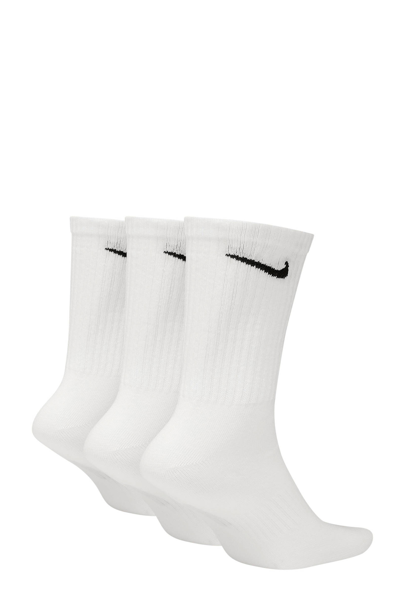 Nike sportsokken - set van 3 wit | wehkamp