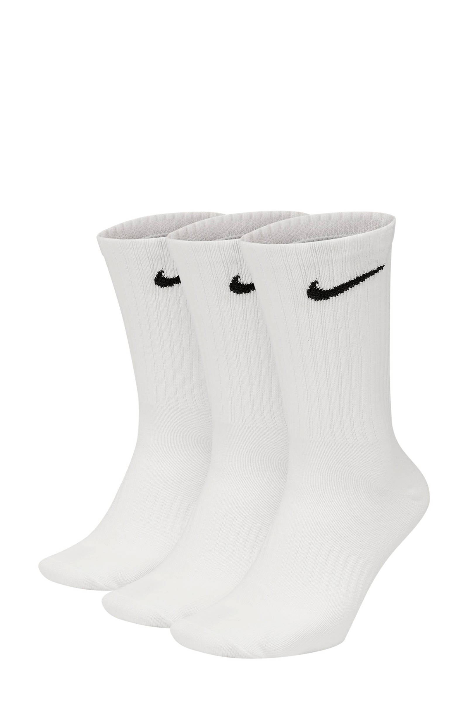 Nike sportsokken - set van 3 wit | wehkamp