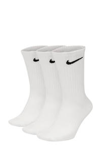 Nike   sportsokken - set van 3 wit, Wit