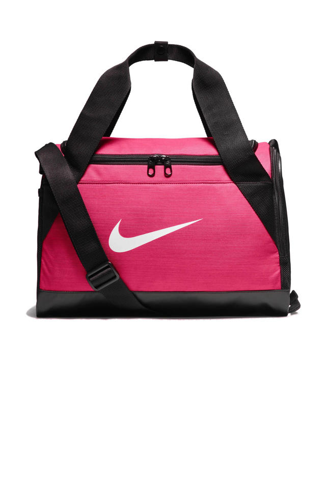 Nike sporttas Brasila roze | wehkamp