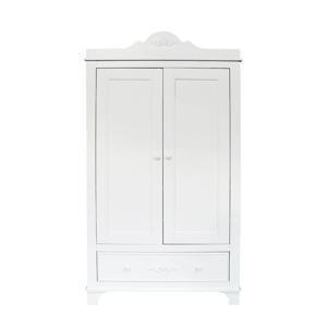 2-deurs kledingkast xl Romantic wit