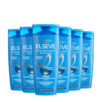 L'Oréal Paris Elvive Anti-Roos shampoo - 6 x 250 ml - voordeelverpakking