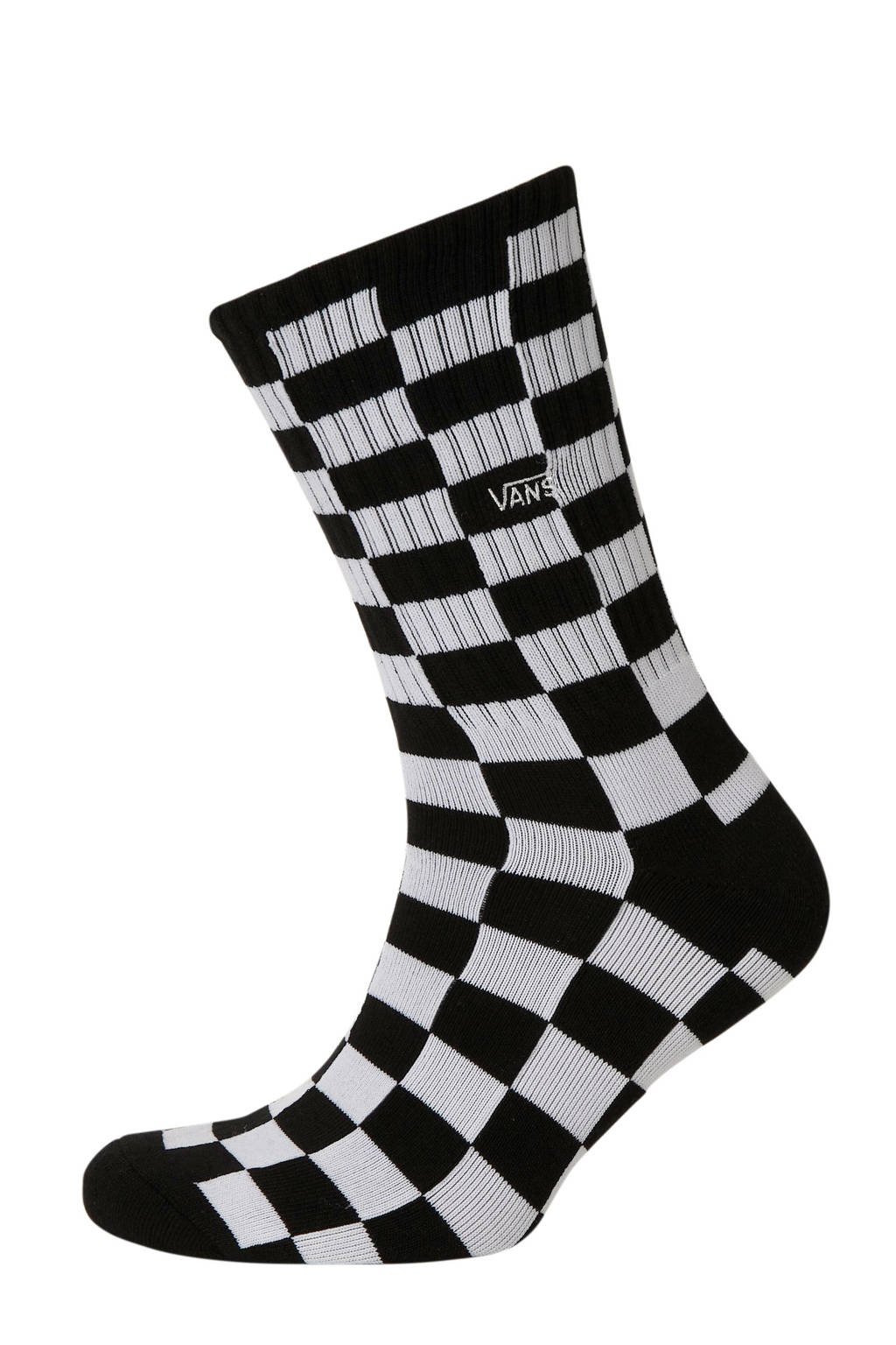 VANS sportsokken zwart/wit (maat 38,5 - 42), Zwart/wit