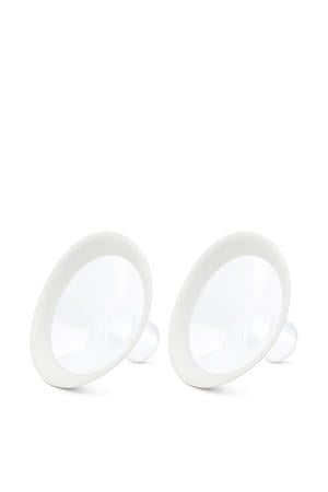 Personal Fit Flex Borstschildenset, 2 stuks, maat M (24 mm)