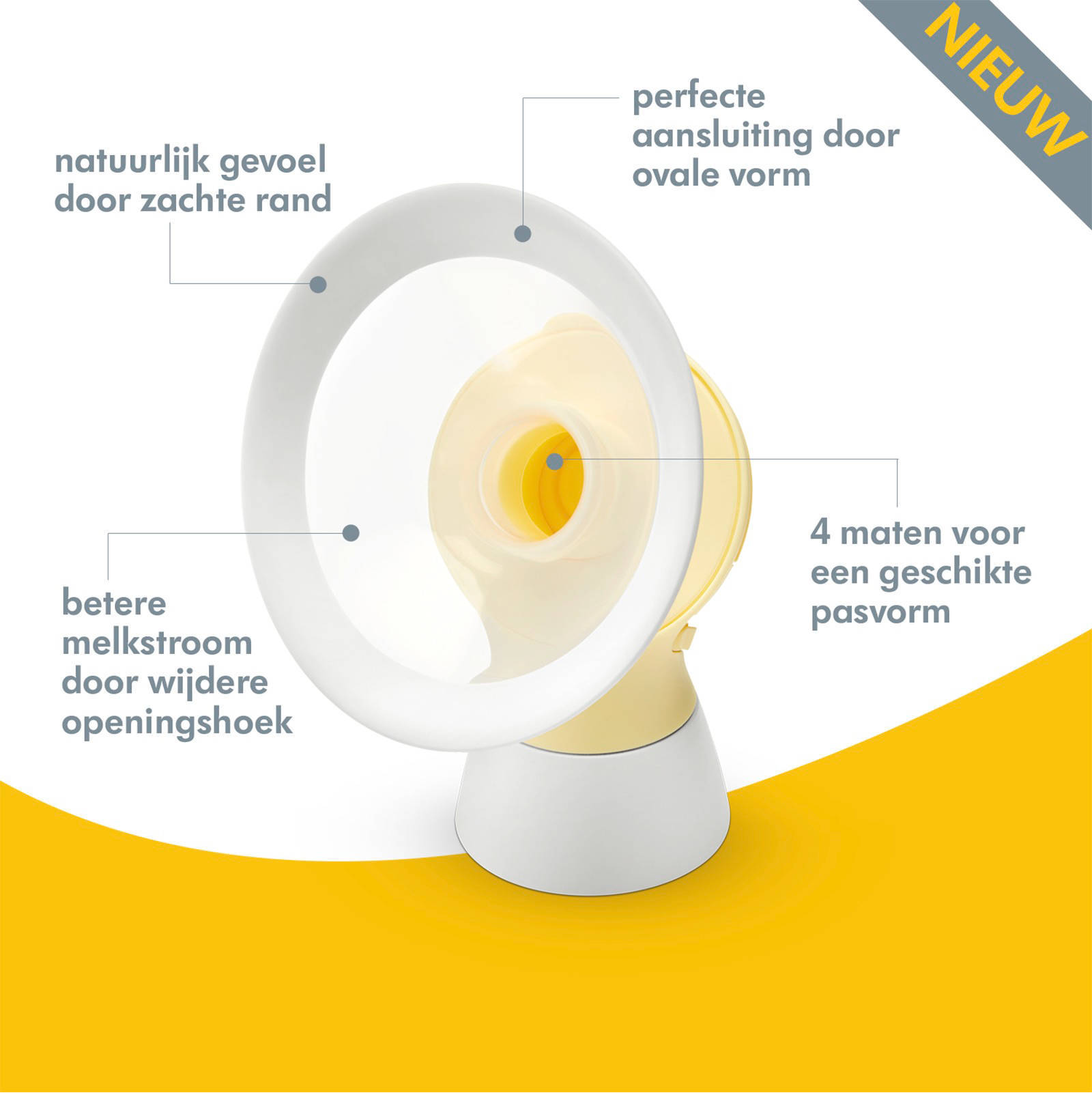 Tepelvormers voor een comfortabele borstvoeding