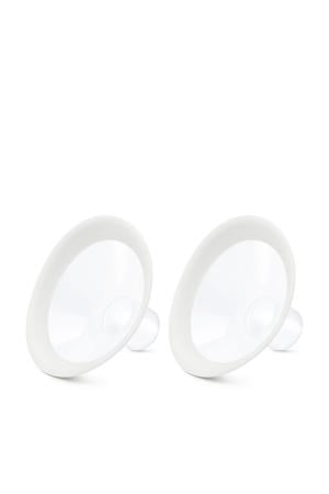 Personal Fit Flex borstschildenset, 2 stuks, maat S (21 mm)