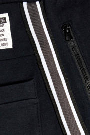 thumbnail: NAME IT KIDS joggingbroek NKMHONK met zijstreep zwart