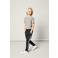NAME IT KIDS joggingbroek NKMHONK met zijstreep zwart