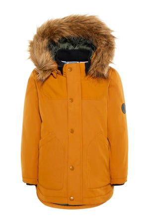 MINI winterjas Malien oker