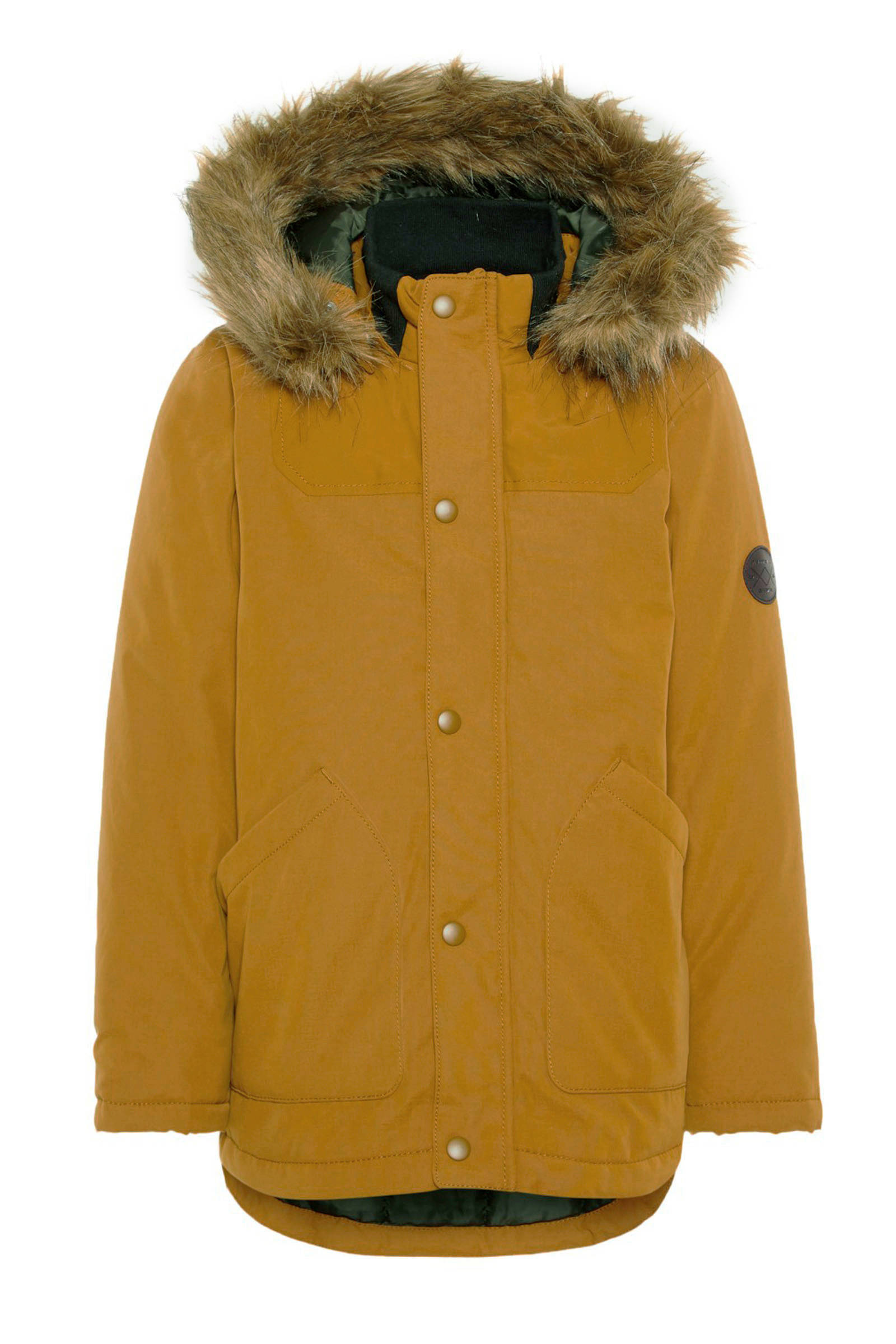 NAME IT Jongens NMMMASTER Jacket PB Parka, groen, 98, groen, 98 cm