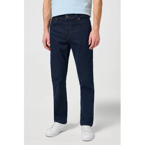 Wrangler TEXAS straight leg jeans blue black afbeelding
