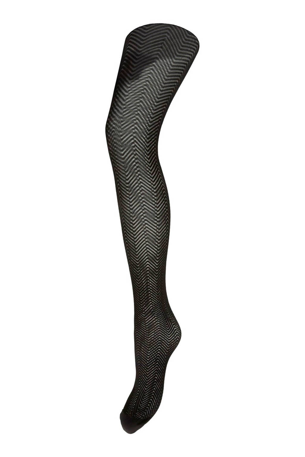 PIECES panty 20 denier zwart, Zwart