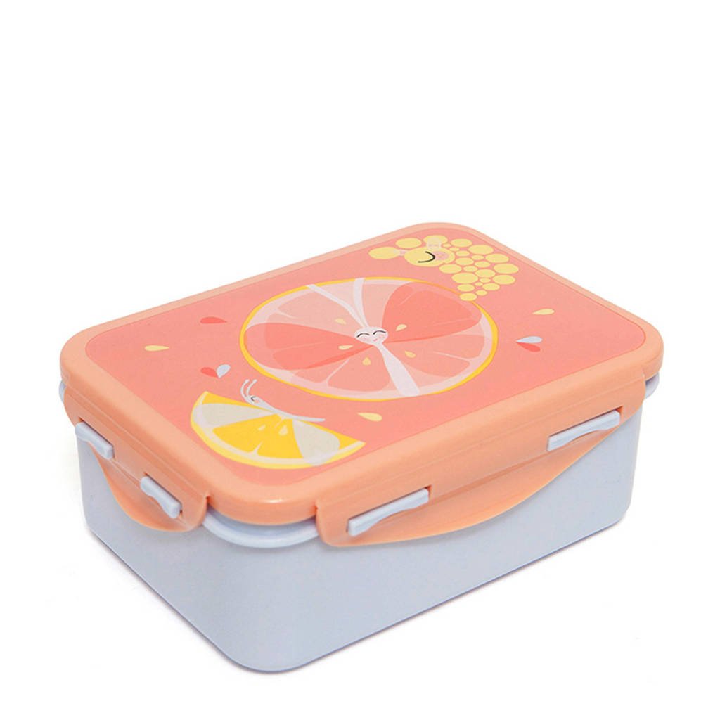 Petit Monkey lunchbox roze wehkamp