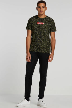 regular fit joggingbroek zwart
