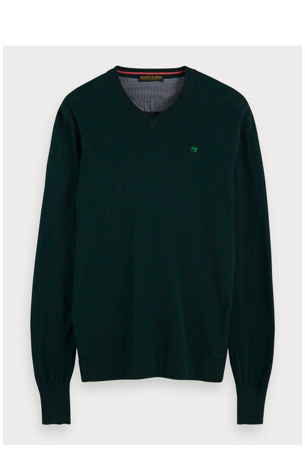 Scotch & Soda trui donkergroen, Donkergroen