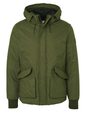 winterjas groen