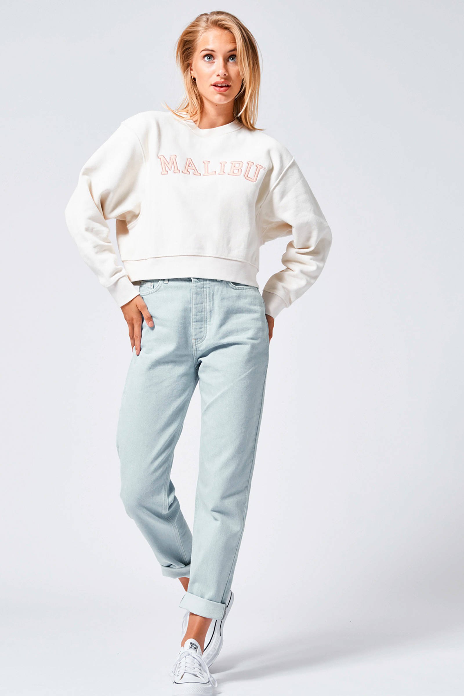 America Today sweater Simone met tekst gebroken wit | wehkamp America Today sweater Simone met tekst gebroken wit | wehkamp