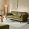 NOUS Living Adam velours 2-zitsbank - kaki