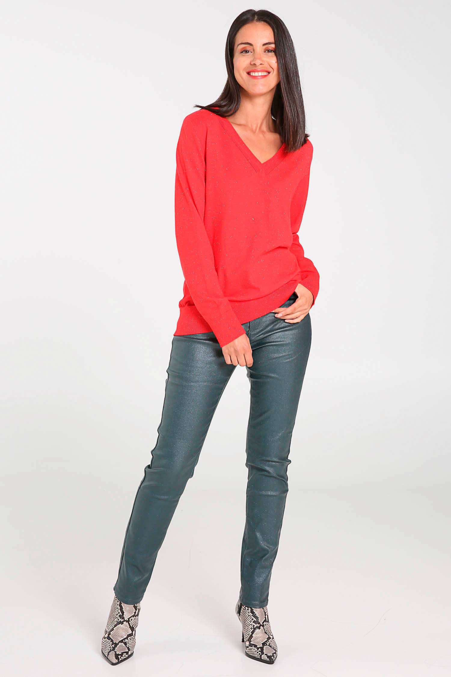 Cassis glittertrui rood | wehkamp Cassis glittertrui rood | wehkamp