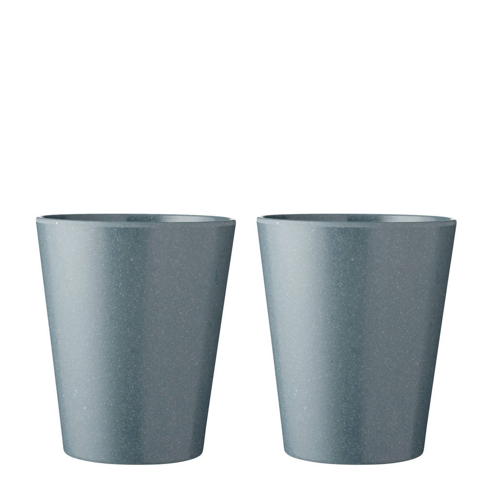 Mepal Bloom beker (300 ml) (set van 2), Groen