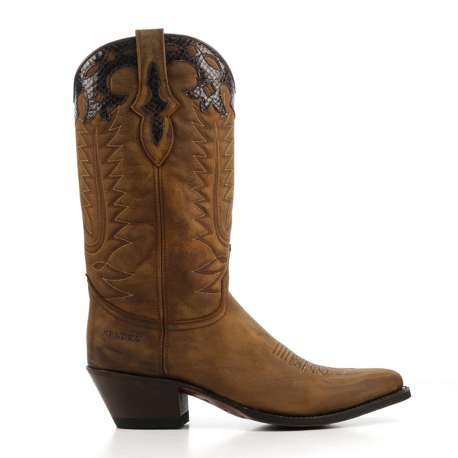 Sendra 15111 Lia nubuck cowboylaarzen bruin | wehkamp Sendra Dames Laarzen Camel 15111 Lia | Van den Assem