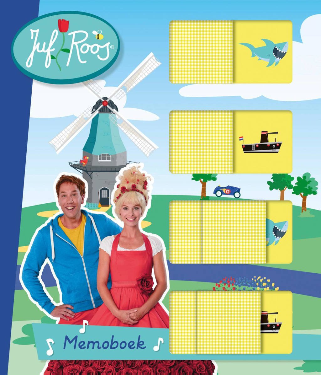 Juf Roos: Juf Roos Memoboek - Frank Jan Horst en Rogier Visser