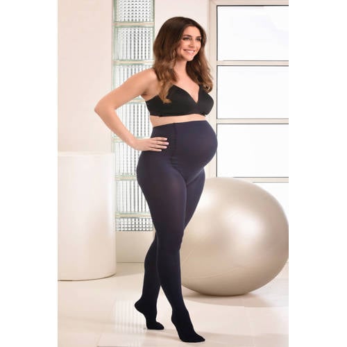 Mamsy zwangerschapspanty 60 denier marine afbeelding