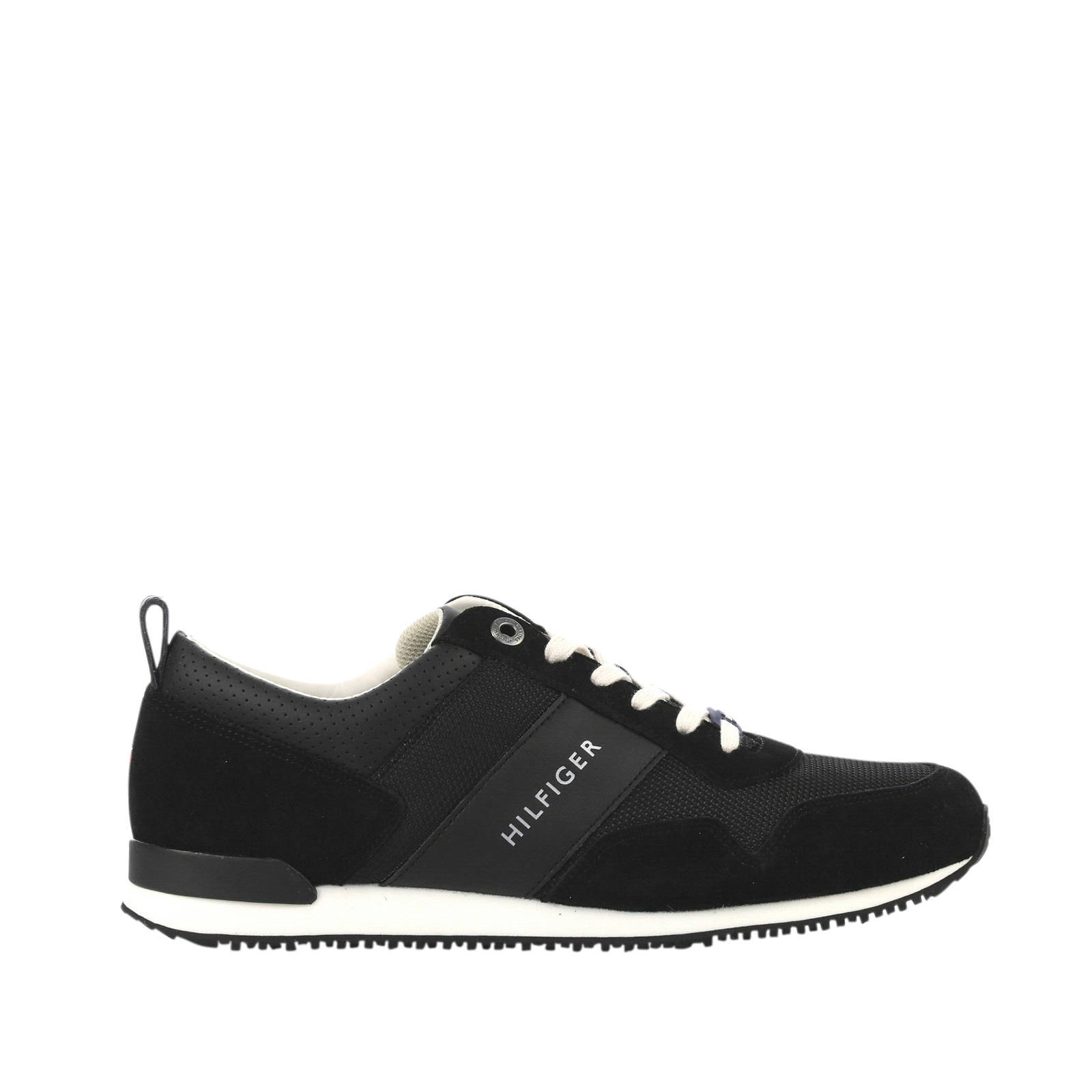 Tommy Hilfiger Sneakers in wit voor Heren, Maat 43. Corporate Leather  Sneaker - Schoenen.nl