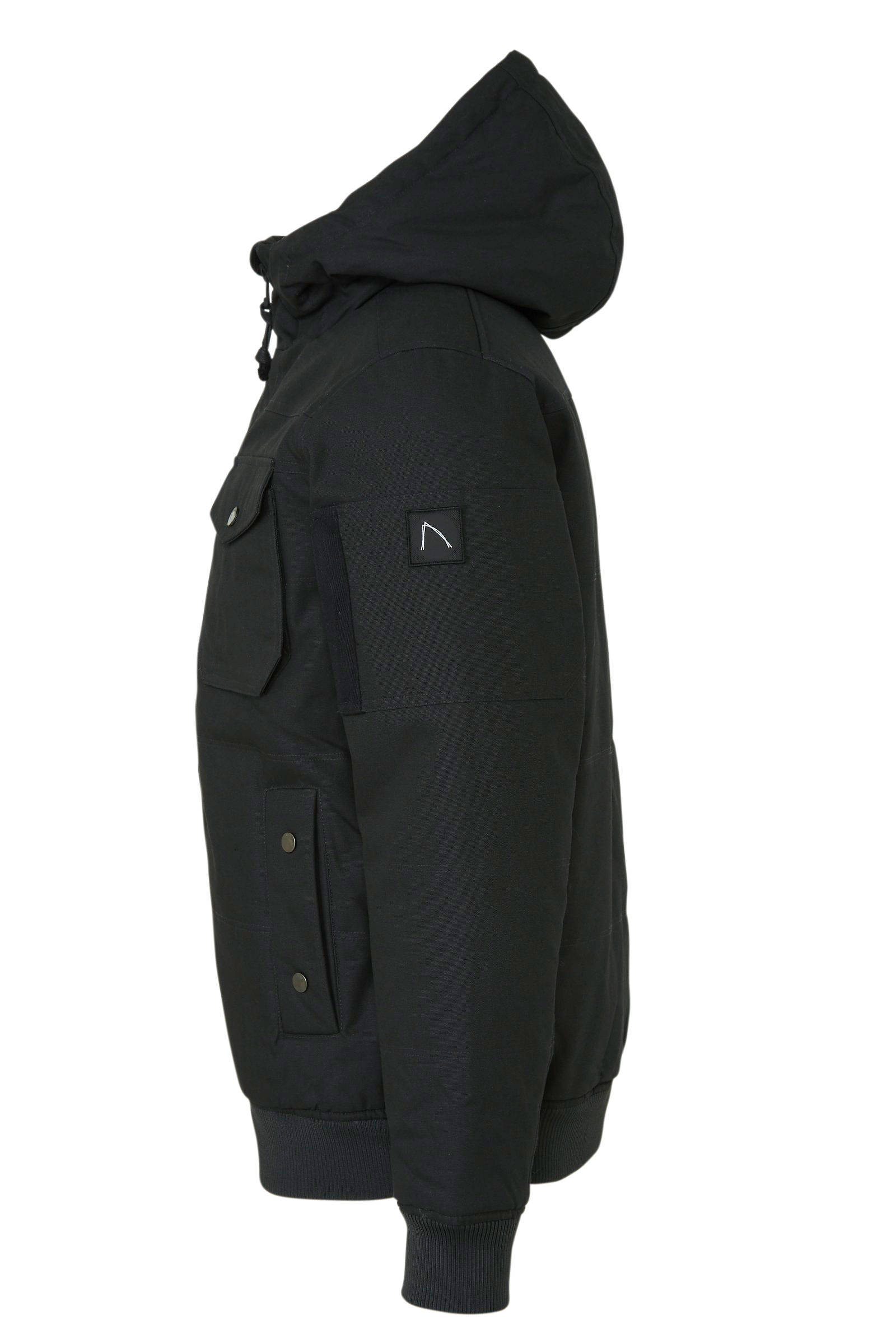 Chasin' winterjas met capuchon | wehkamp Chasin' winterjas donkerblauw | wehkamp