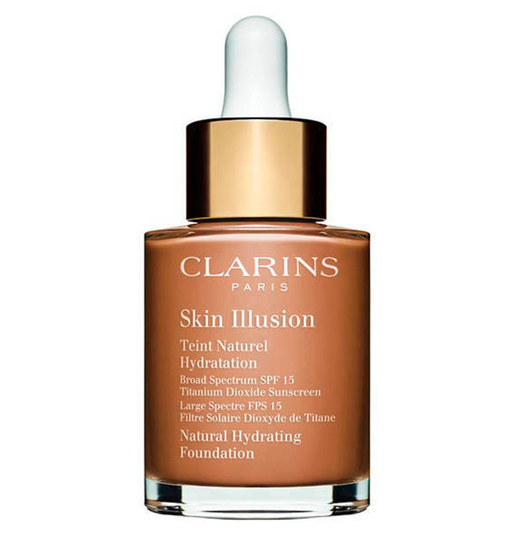 Clarins Skin Illusion Teint Naturel Hydratation foundation - 113 Chestnut