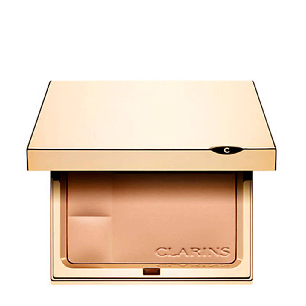 Clarins Ever Matte Poudre Compact Minérale poeder - 01 Transparent Light, 01 Transparent Light