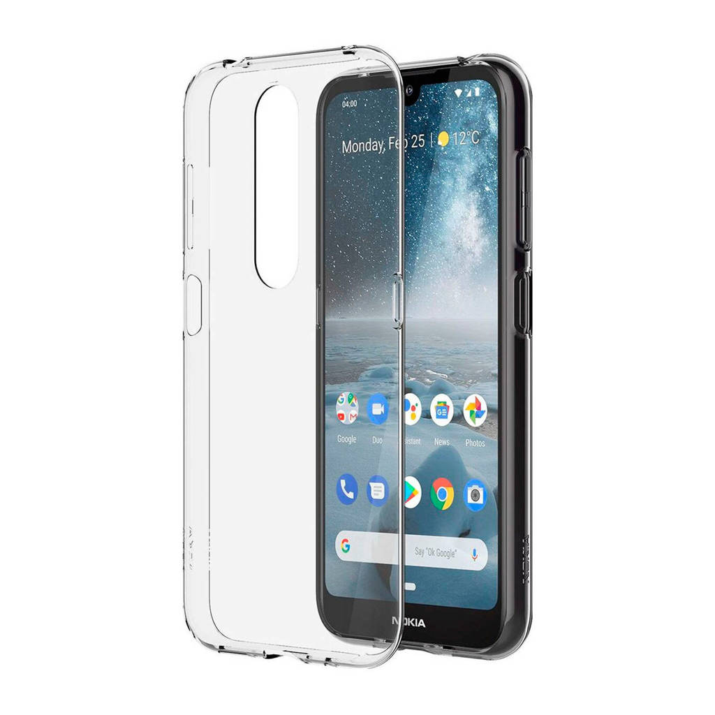 Nokia 4.2 telefoonhoesje, Transparant
