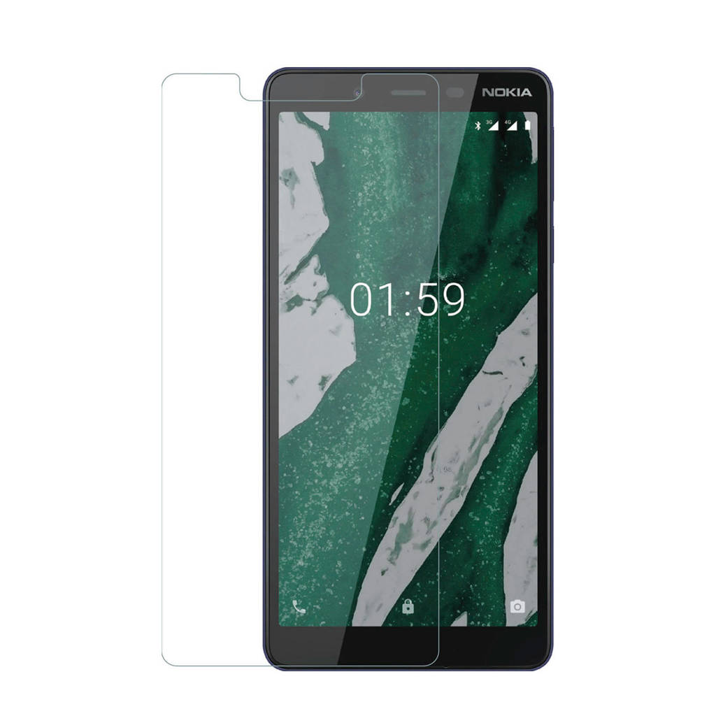 Azuri screenprotector Nokia 1+, Transparant