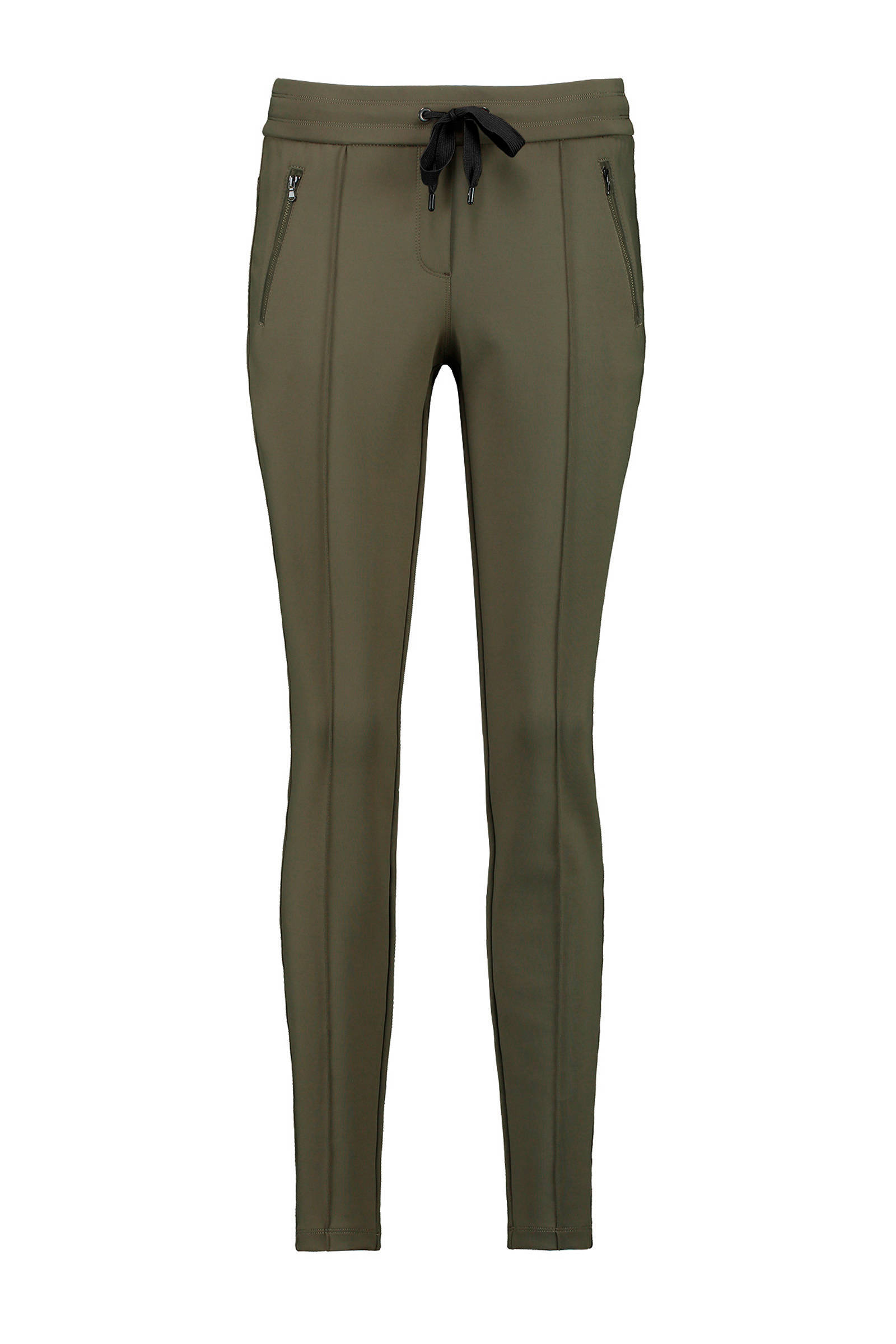 Expresso slim fit broek Kiki groen | wehkamp
