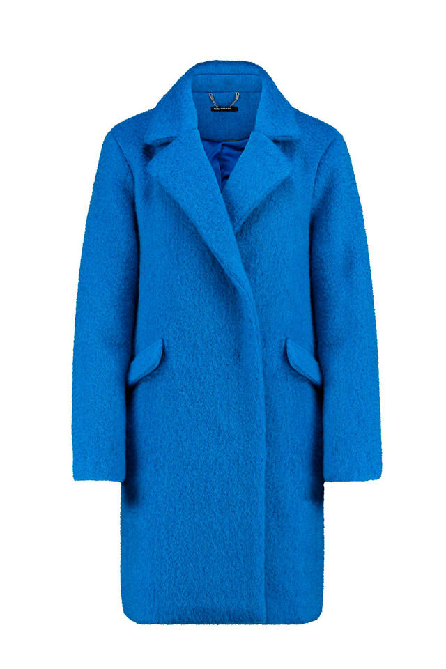 Schat Abstractie baan Expresso winterjas met wol blauw | wehkamp