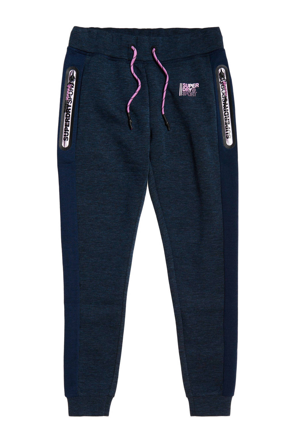 Superdry Sport sportbroek donkerblauw, Donkerblauw