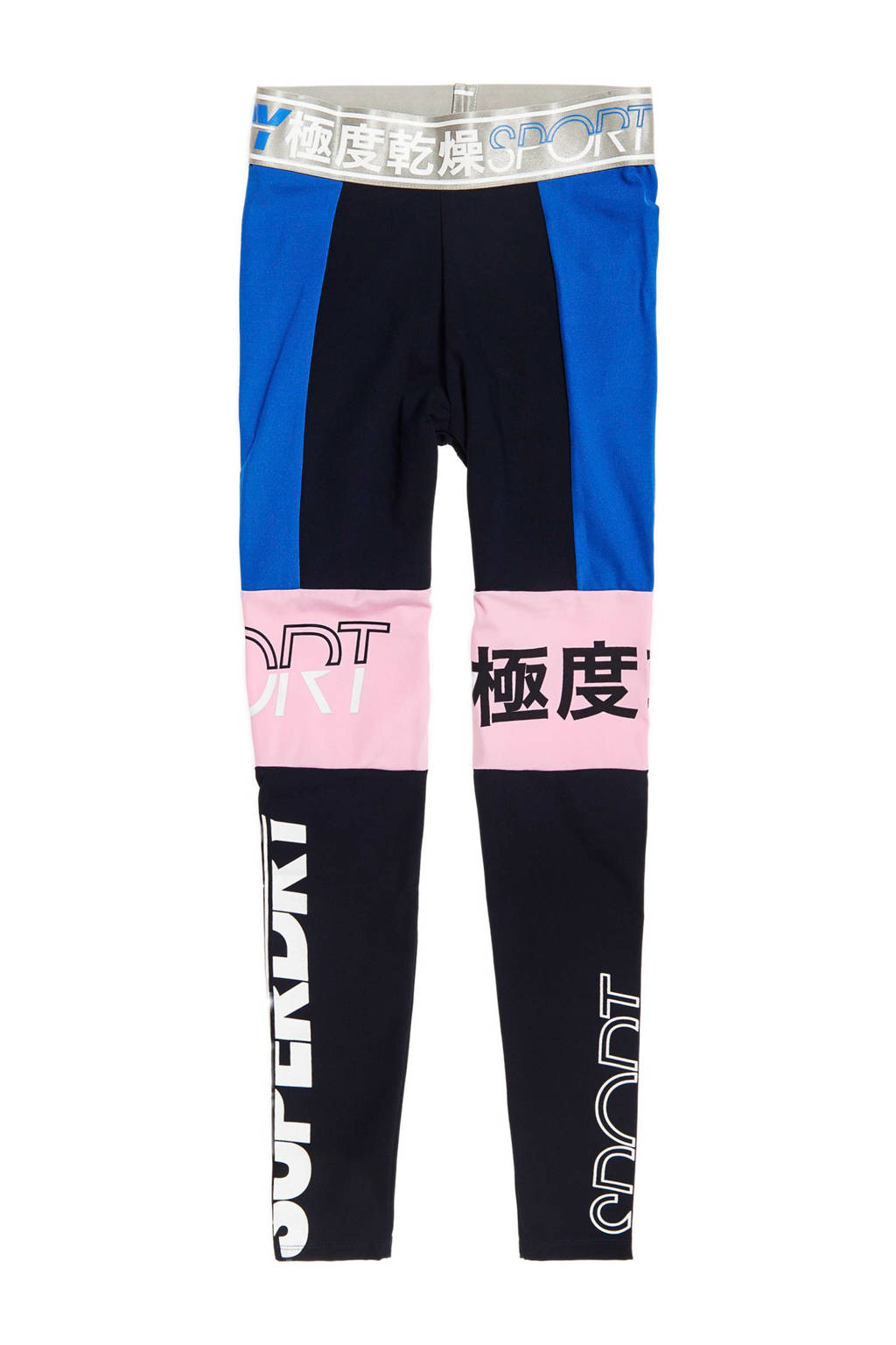 Superdry Sport legging donkerblauw, Donkerblauw