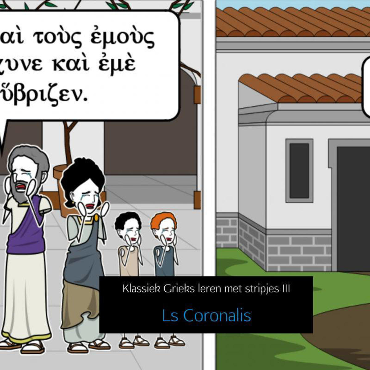 Ls Coronalis Klassiek Grieks leren met stripjes III wehkamp