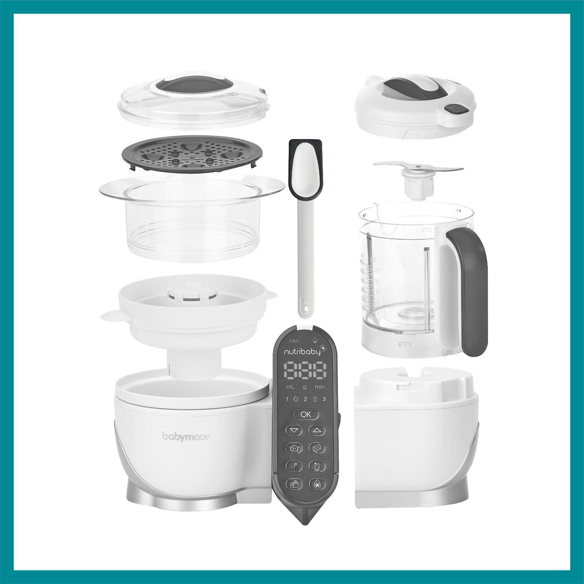 Babymoov Nutribaby(+) stoomkoker en blender loft white wehkamp