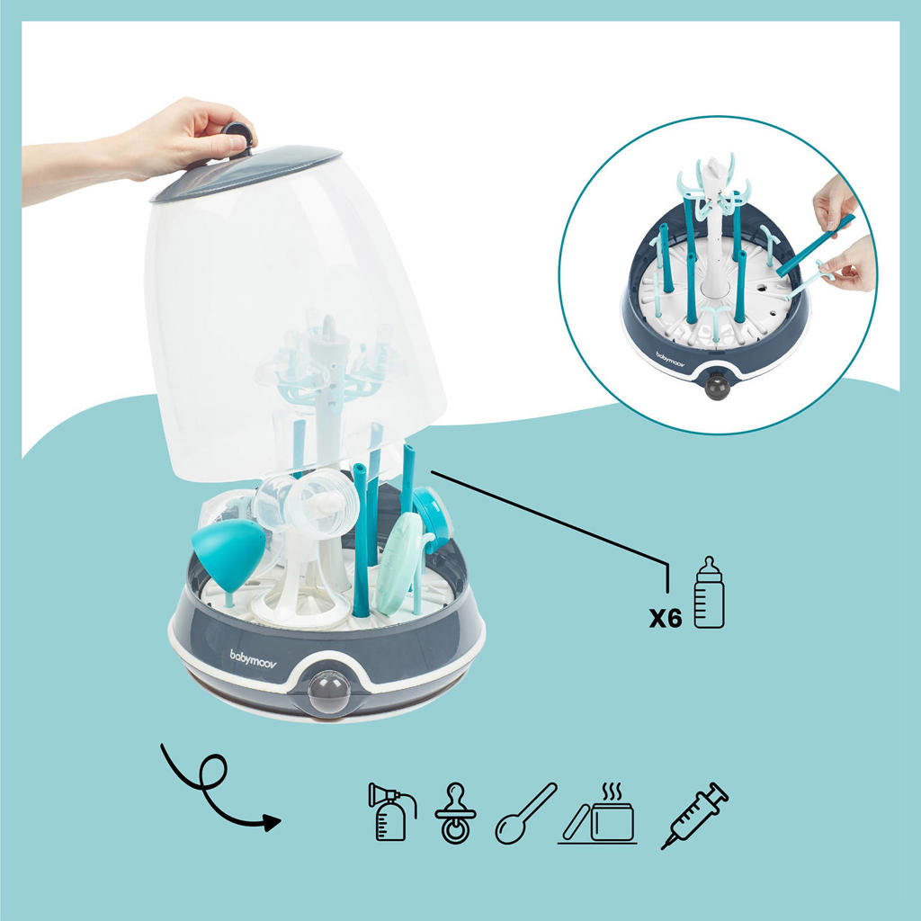 Babymoov Turbo Steam(+) 2in1 stoomsterilisator wehkamp