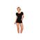 Bamboo Basics T-shirt Kate met bamboe (set van 2) zwart