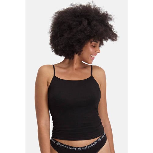 Bamboo Basics hemd Vera met bamboe (set van 2) zwart afbeelding