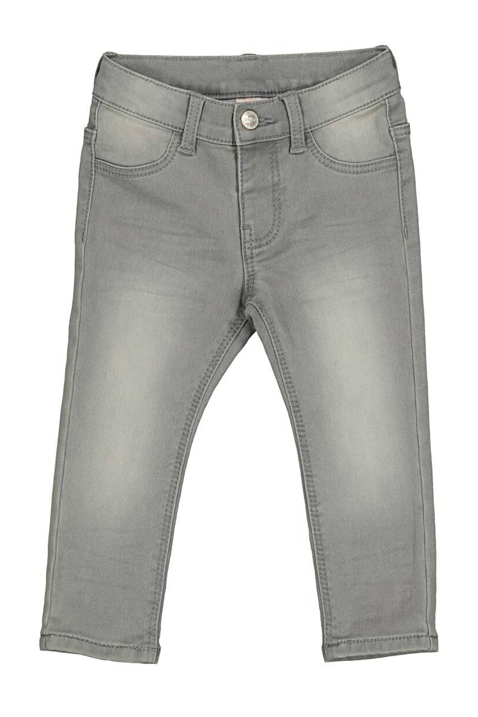 HEMA skinny jog denim grijs | wehkamp