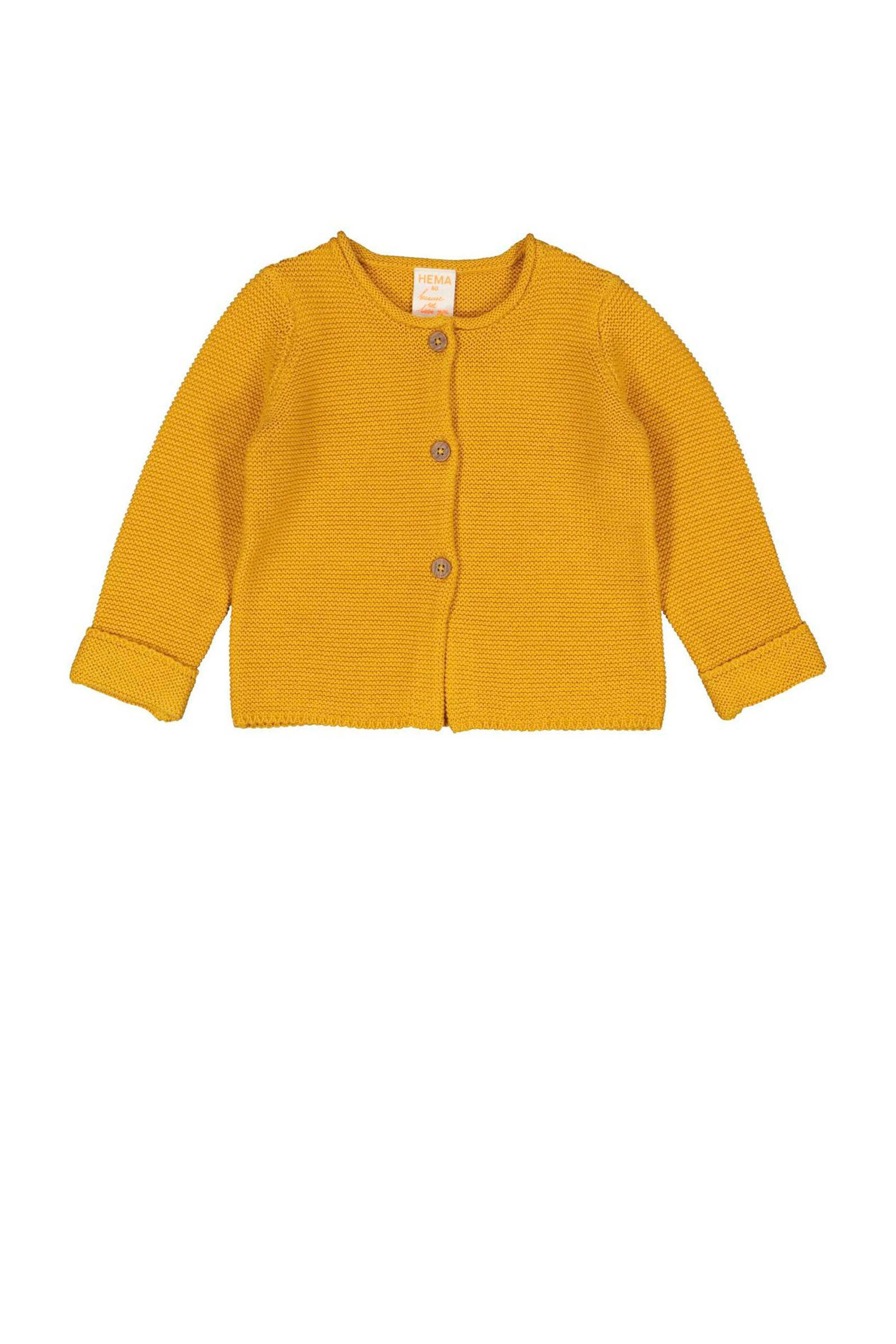 HEMA vest oker wehkamp