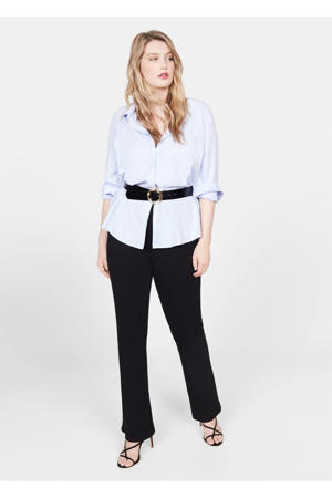 flared broek zwart