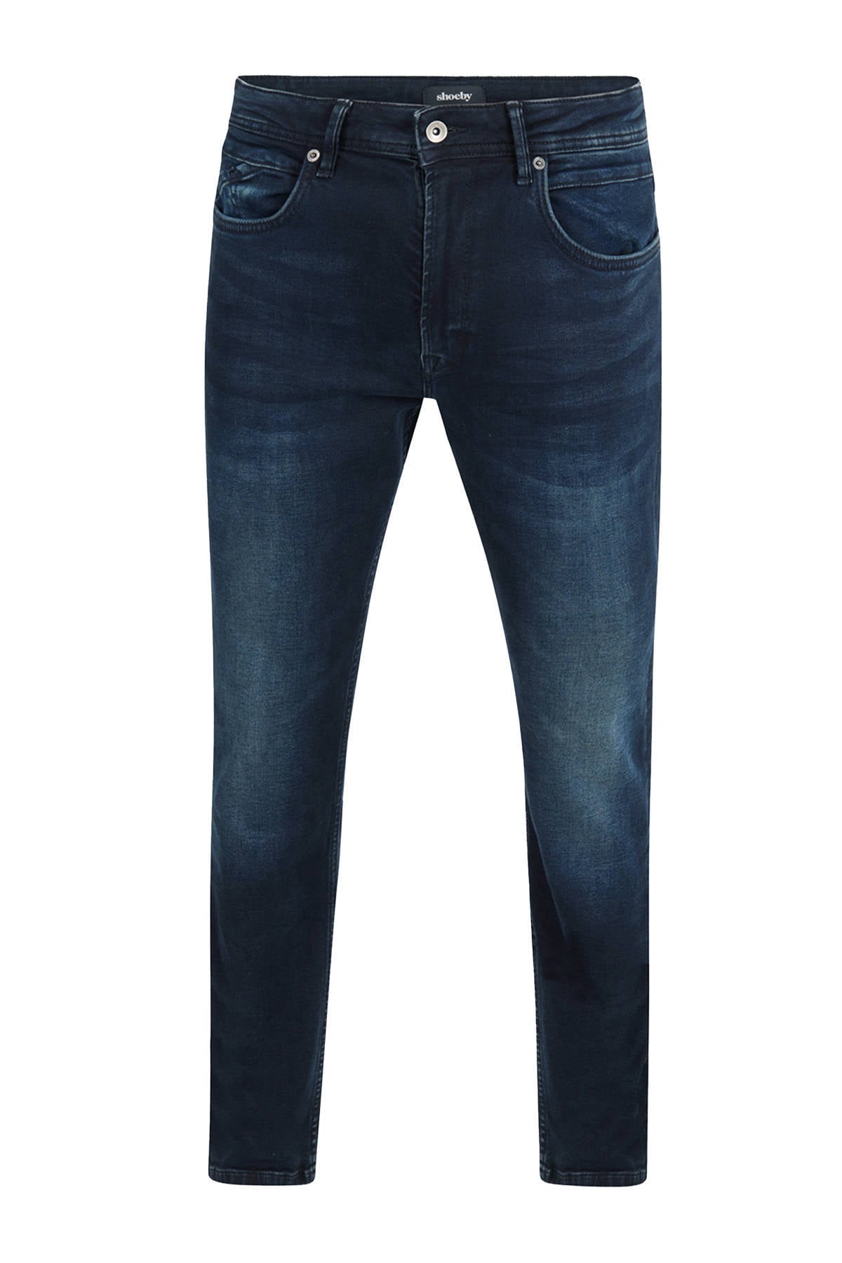 Shoeby Refill straight fit jeans Lewis BLUE/BLACK | wehkamp